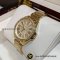 Michael   Kors Kacie Crystal & Yellow Gold Watch MK6184 Steel Gold ระบบ : Quartzหลักโรมัน