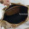 Miu miu	Beige Leather Charm Detail Career Tote Bag