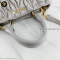 Miu miu Nappa Matelasse Bauletto Top Handle Bowler Pomice	Leather