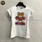 Moschino	 Girls Toy Bear Pom-pom T-shirt In White