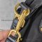 PRADA BR4259 Nylon Jacquard Nero Black Shopping Bag GHW