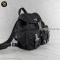 Prada B6677 Black Nylon Backpack