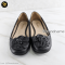 Prada Bellet flat women's flower slip on shoes