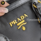 Prada Black tessuto tote bag leather Tessuto