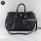 Prada Black tessuto tote bag leather Tessuto