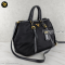 Prada Black tessuto tote bag leather Tessuto