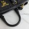 Prada Black tessuto tote bag leather Tessuto