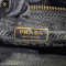New Prada Bonnie Medium Leather shoulder Bag	Calf