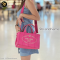 Prada Canapa Logo Canvas Satchel