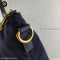 Prada Nave Blue Vela  Nylon and Saffiano Leather Tote Bag