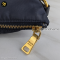 Prada Nave Blue Vela  Nylon and Saffiano Leather Tote Bag