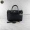 Prada Nero Tessuto Nylon and Saffiano Leather Tote Bag BN2106