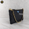 Prada Re-Nyulon Pounch In Enameled แบรนด์เนมมือสอง