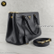 Prada Saffiano 30 Double Zip	Saffiano