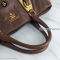 Prada Soft Calfskin Leather Shopping Tote Bag แบรนด์เนมมือสองของแท้