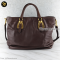 Prada Soft Calfskin Leather Shopping Tote Bag แบรนด์เนมมือสองของแท้
