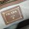 Prada Tan Soft Calf Leather Tote