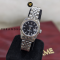 Rolex Datejust Steel White Gold Black Dial Ladies Watch 179174 Steel