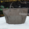 Tory Bruch Ever-Ready Zip Tote Winter Zinc Canvas แบรนด์เนมมือสอง