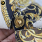 Versace  Barocco Patchwork Silk Blouse แบรนด์เนมมือสอง