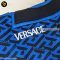 Versace Geometric Print Zip-Up Jacket Black แบรนด์เนมมือสอง