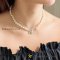 New Vivienne westwood	Mini bas relief choker Silver-tone plating