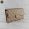 Chanel Wallet Sarah Classic Long Beige