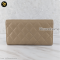 Chanel Wallet Sarah Classic Long Beige