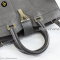 YSL Grey Calfskin Leather Small Cabas ChYc Bag แบรนด์เนมมือสอง