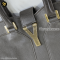 YSL Grey Calfskin Leather Small Cabas ChYc Bag แบรนด์เนมมือสอง