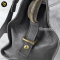 YSL Grey Calfskin Leather Small Cabas ChYc Bag แบรนด์เนมมือสอง