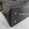 YSL Grey Calfskin Leather Small Cabas ChYc Bag แบรนด์เนมมือสอง