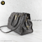 YSL Grey Calfskin Leather Small Cabas ChYc Bag แบรนด์เนมมือสอง