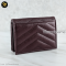 New YSL	Saint Laurent 530841 Cassandre matelasse card holder