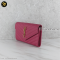 YSL Sun Monogram Flap wallet Long Gold Metal Fittings 372264