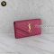 YSL Sun Monogram Flap wallet Long Gold Metal Fittings 372264