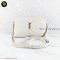 YSL	Mini Gaby Quilted Blanc Vintage Leather Shoulder bag	Lamb