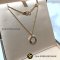 Bvlgari Necklace BVGARI CLASSIC pink gold18k