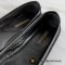 Used louis vuitton Black Woven Suede Oxford Ballerina Flats รองเท้า