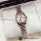 Rolex Datejust 26  ฺ Lady Size 2k pink ขอบหยัก หลักเพชร ข้างตัน สายจูบิลี่ บัคมงกุฎ