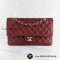 Used Chanel Classic10 Red Caviar SHW