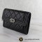 Used Chanel Boy Medium Wallet Caviar RHW