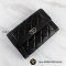 Used Chanel Boy Medium Wallet Caviar RHW