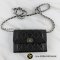 Used Chanel Boy Medium Wallet Caviar RHW