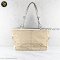 Coach F14281 Signature Pleated East West Gallery Tote Bag