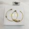 Christian Dior J'A Dior Earrings​ Size​ 5 cm Aged​ Gold