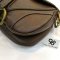 Used​ -​ Christian Dior Saddle bag​ brown Calf GHW