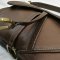 Used​ -​ Christian Dior Saddle bag​ brown Calf GHW
