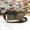 Gucci Belt Brown Logo Green red Strap