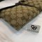 Gucci Belt Brown Logo Green red Strap